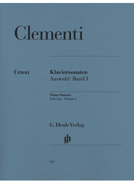 Klaviersonaten Auswahl Band I   (1768-1785)